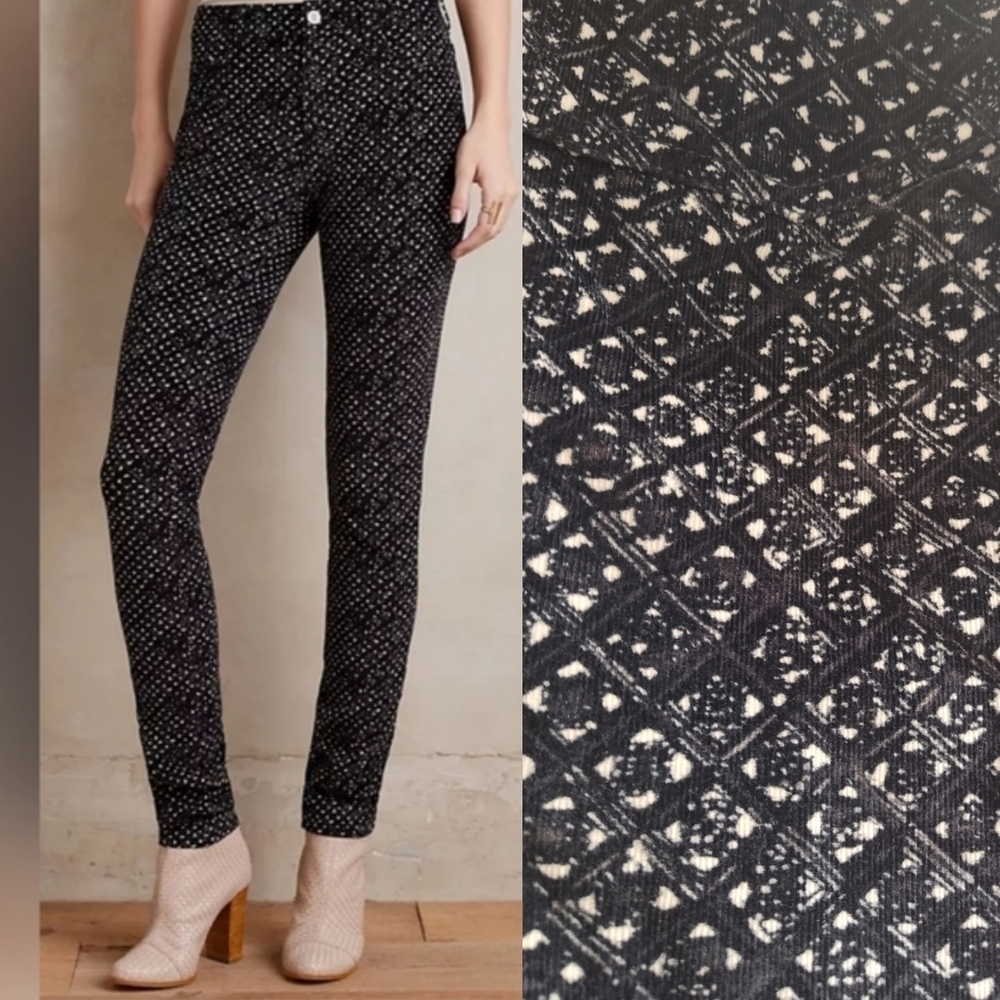 AnthropologiePilcro and the Letterpress  Serif fit Corduroy pants